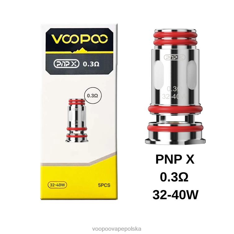 VOOPOO PNP cewki (5 szt.) pnp x 0,3 oma R8680607 | VOOPOO Vape Argus