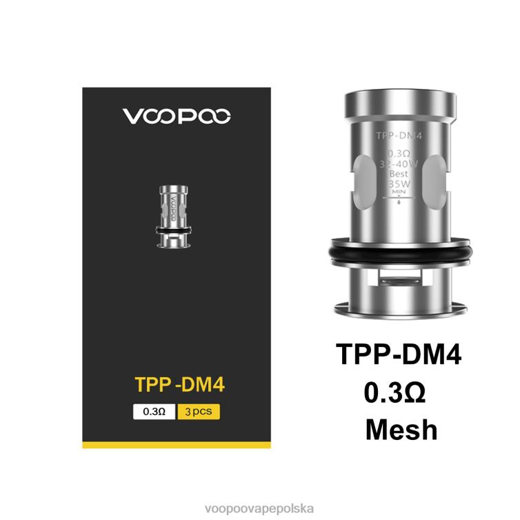 VOOPOO TPP cewki (3 szt.) tpp-dm4 R8680611 | VOOPOO Polska